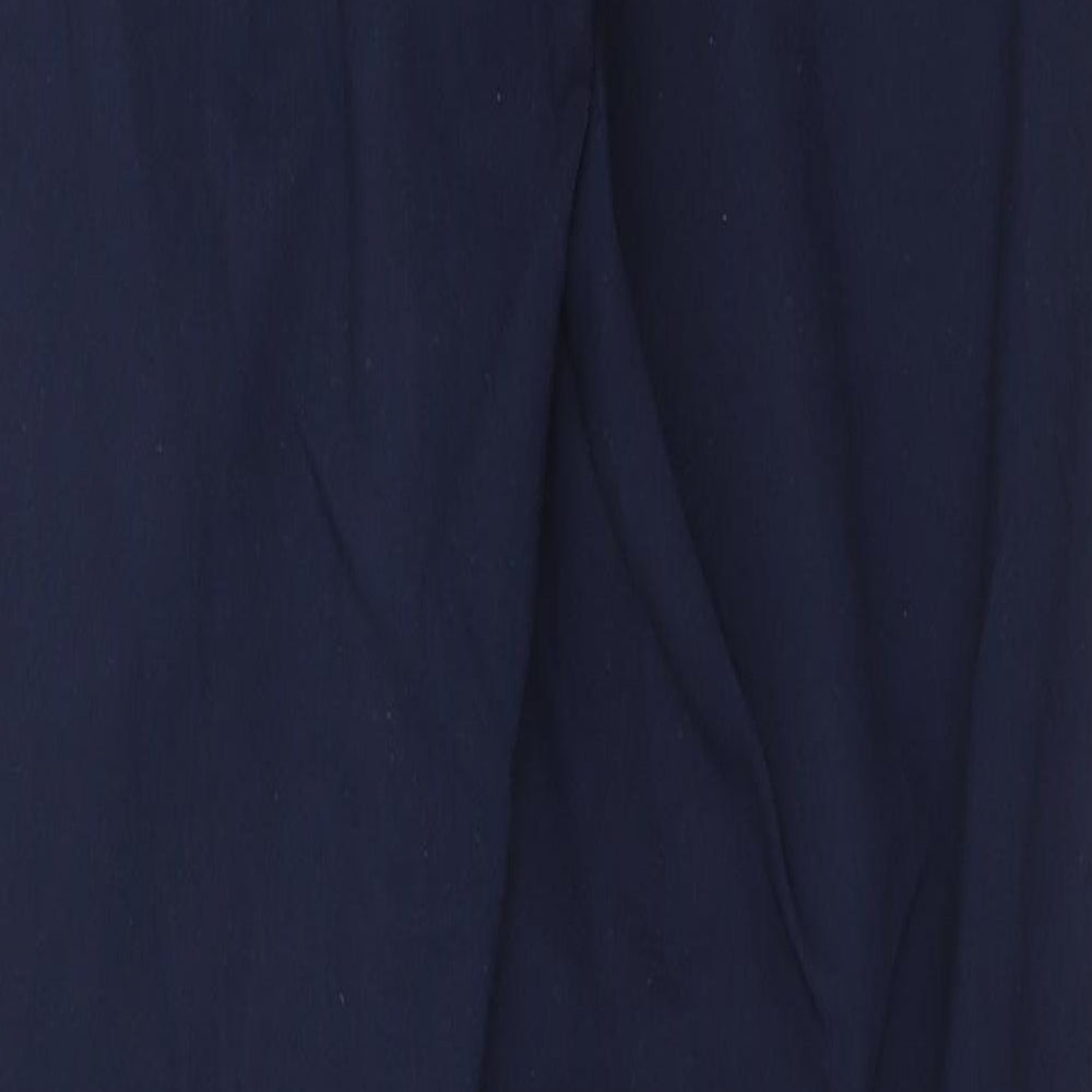 TU Womens Blue Trousers Size 8 L28 in - short Leg