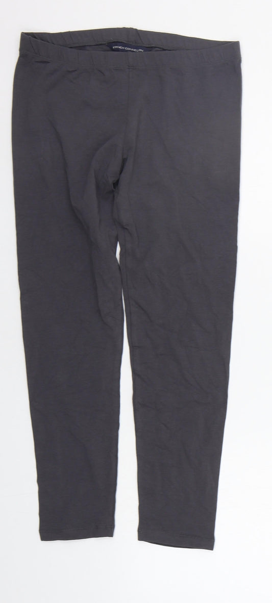 French Connection Womens Grey   Jegging Leggings Size 8 L21 in