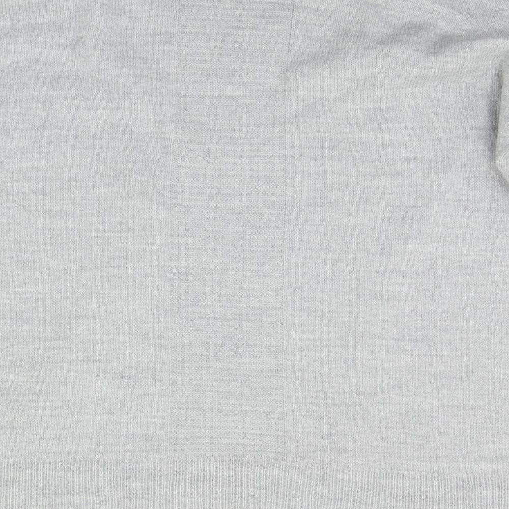 Topshop Womens Grey Pullover Jumper Size M