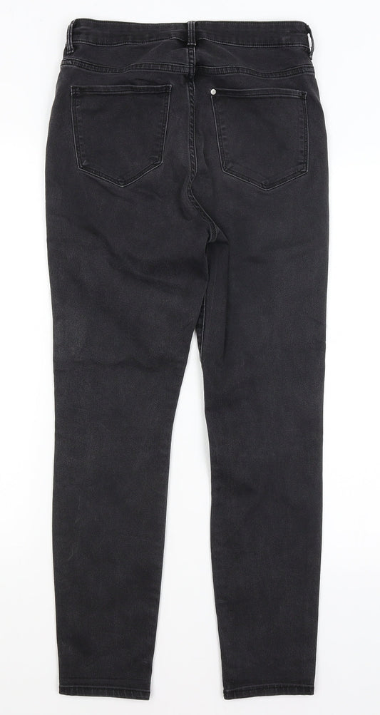 H&M Womens Black Jegging Jeans Size 28 in L27 in