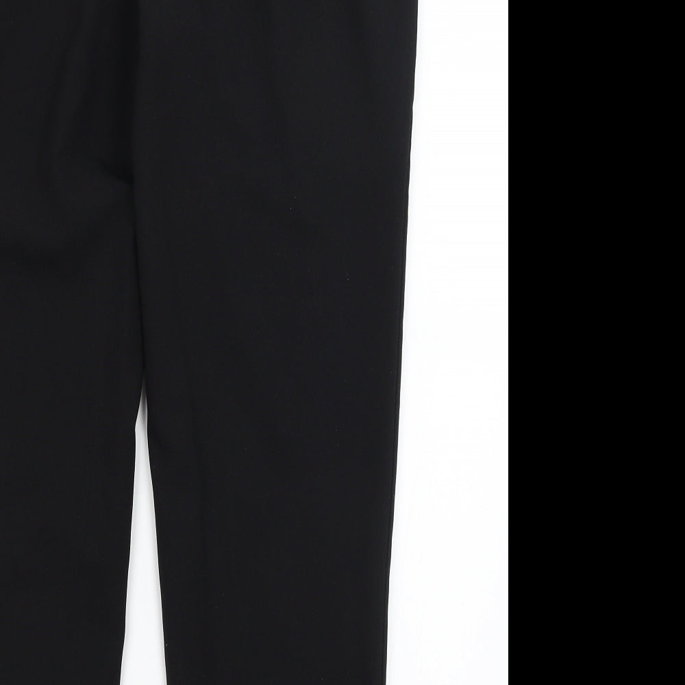 George Womens Black Trousers Size 14 L26 in