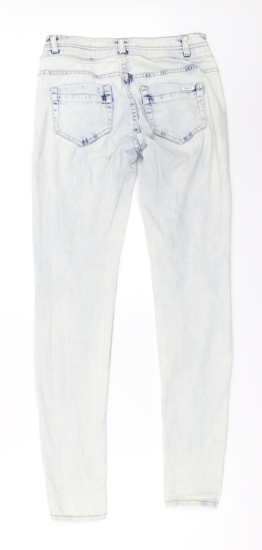 FB Sister Womens Blue Skinny Jeans Size 26 in L30 in