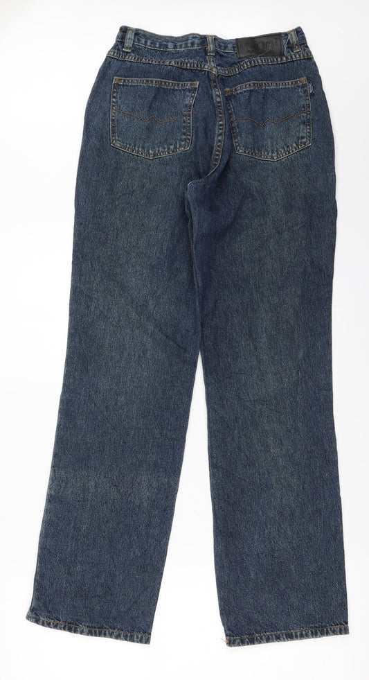 Outline Womens Blue Denim Straight Jeans Size 10 L30 in