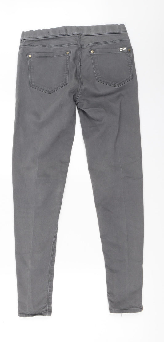 Preworn Womens Grey Jegging Jeans Size 34 L28 in