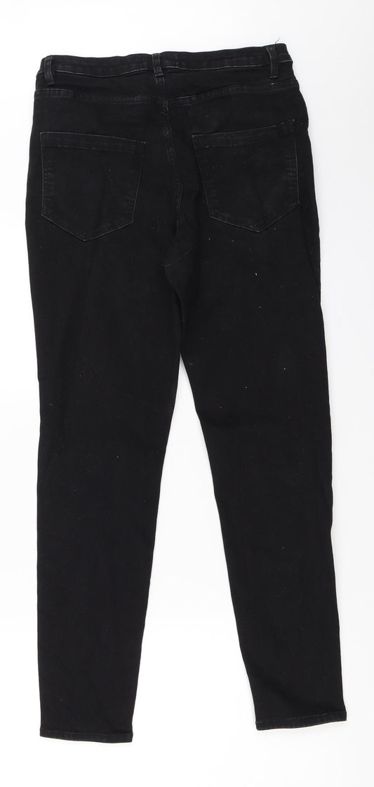 Avenue Womens Black Skinny Jeans Size 10 L27 in