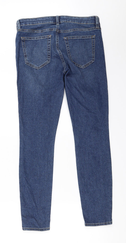 Gap Womens Blue Denim Skinny Jeans Size 25 in L26.5 in