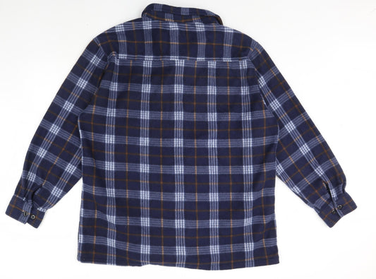 Havers Womens Blue Check Jacket Size XL