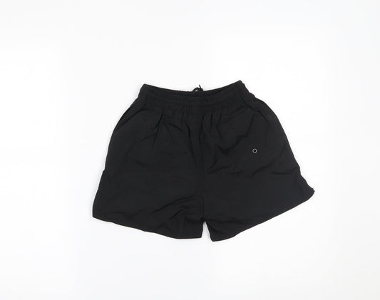 Sheldon Boys Black Sweat Shorts Size 6-7 Years