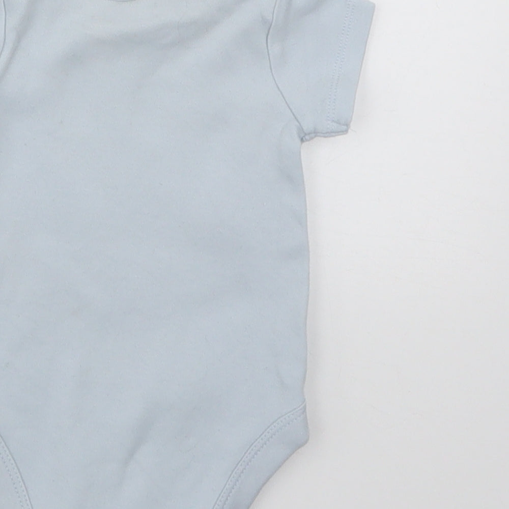 TU Baby Blue Babygrow One-Piece Size 0-3 Months