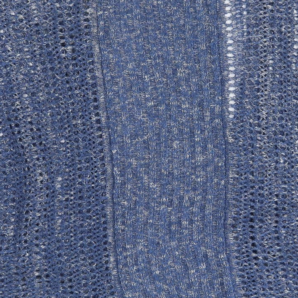 Warehouse Womens Blue Cardigan Jumper Size S