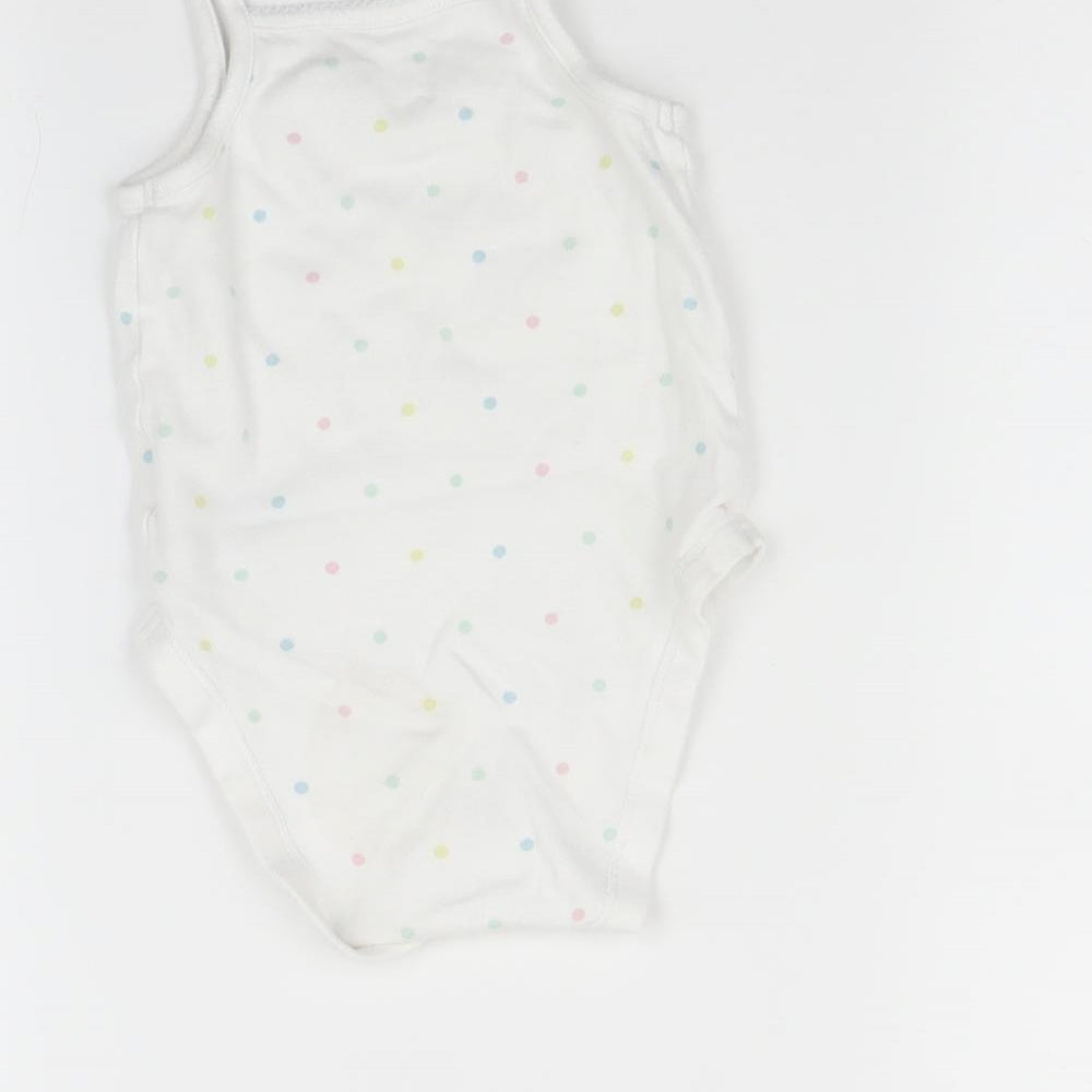 Primark Baby Multicoloured Polka Dot Romper One-Piece Size 9-12 Months