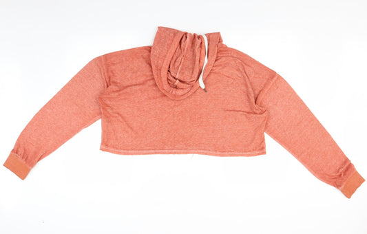 Preworn Womens Orange Hoodie Size M
