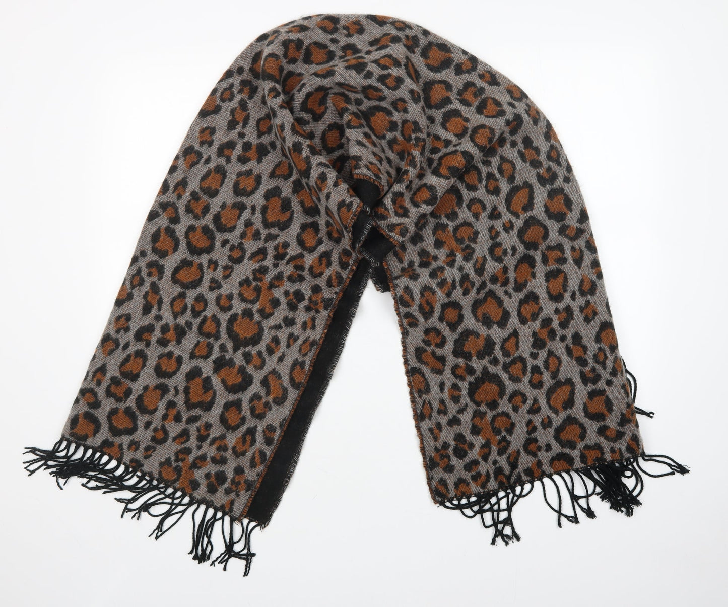 TU Womens Multicoloured Animal Print Shawl/Wrap