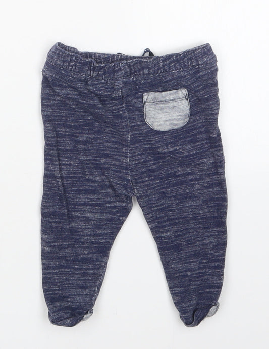 NEXT Boys Blue Sweatpants Trousers Size 6-9 Months