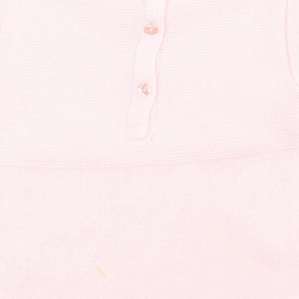 bluesbaby Girls Pink Pullover Jumper Size 9-12 Months