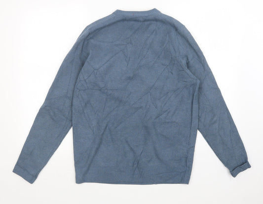 M&S Mens Green Pullover Jumper Size M