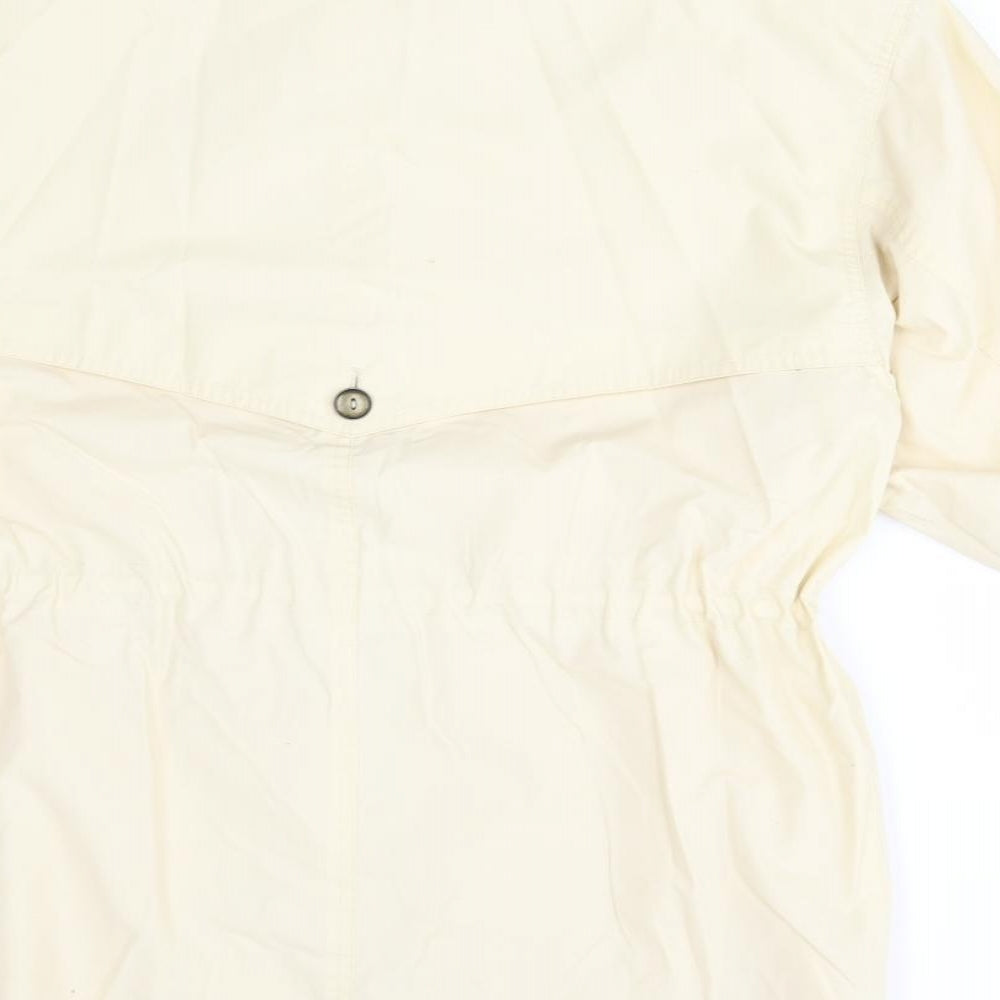 Four Seasons Womens Yellow Overcoat Coat Size M