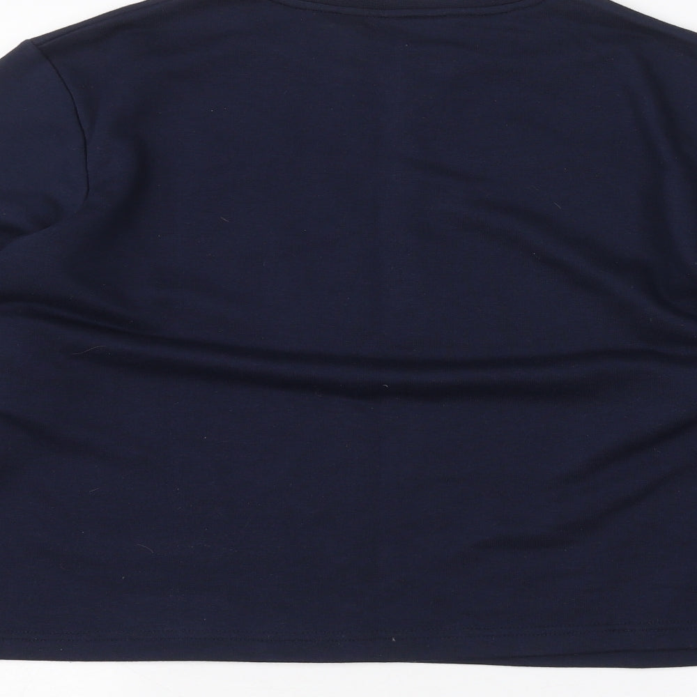 Joie de vivre Womens Blue Pullover Jumper Size 16