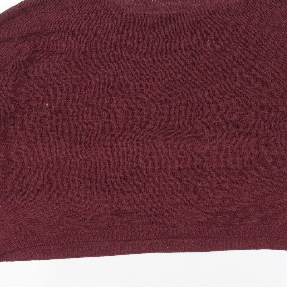 Primark Womens Red Pullover Jumper Size M