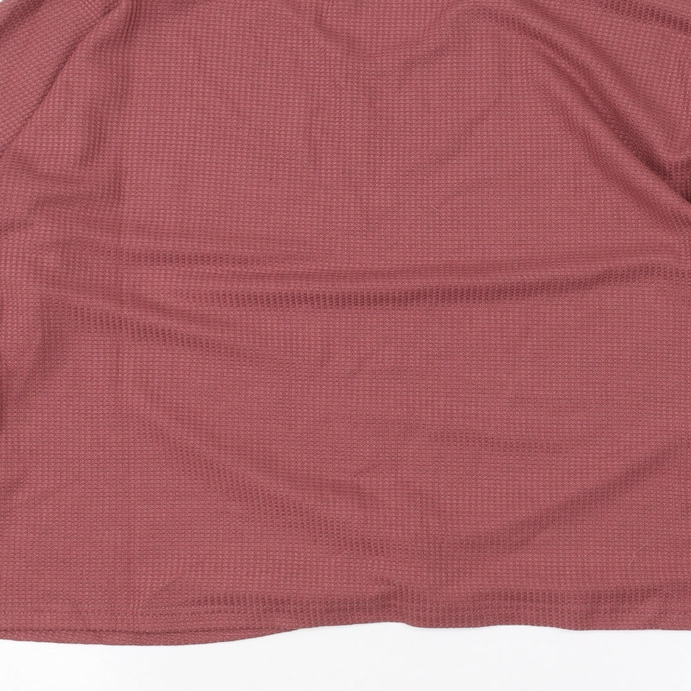 SheIn Womens Red Pullover Jumper Size L
