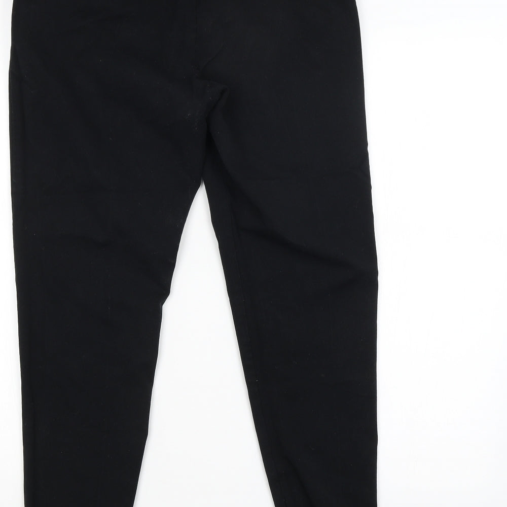 M&S Womens Black Trousers L26 in