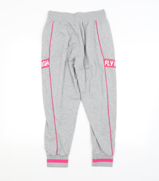 STUDIOFIT Womens Grey Sweatpants Trousers Size M L24 in