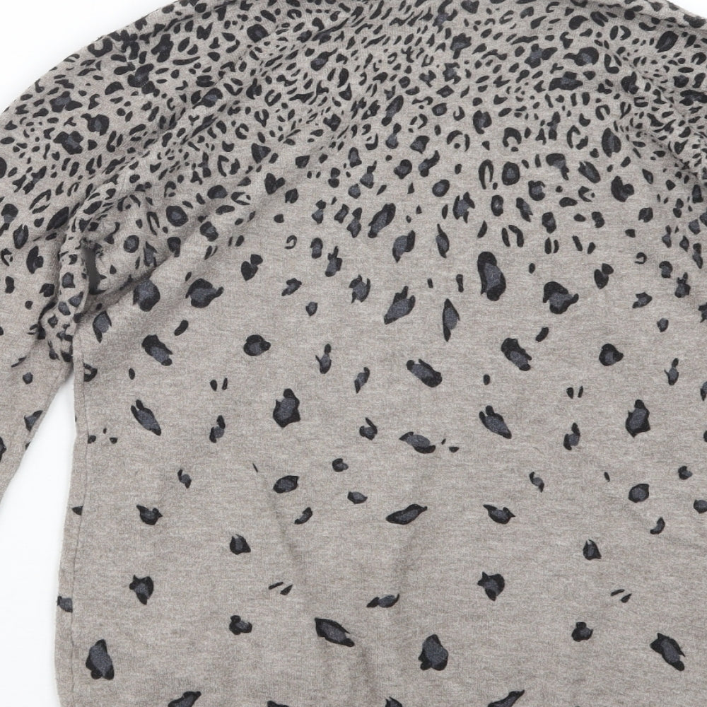DAMOD Womens Beige Knit Pullover Jumper Size S