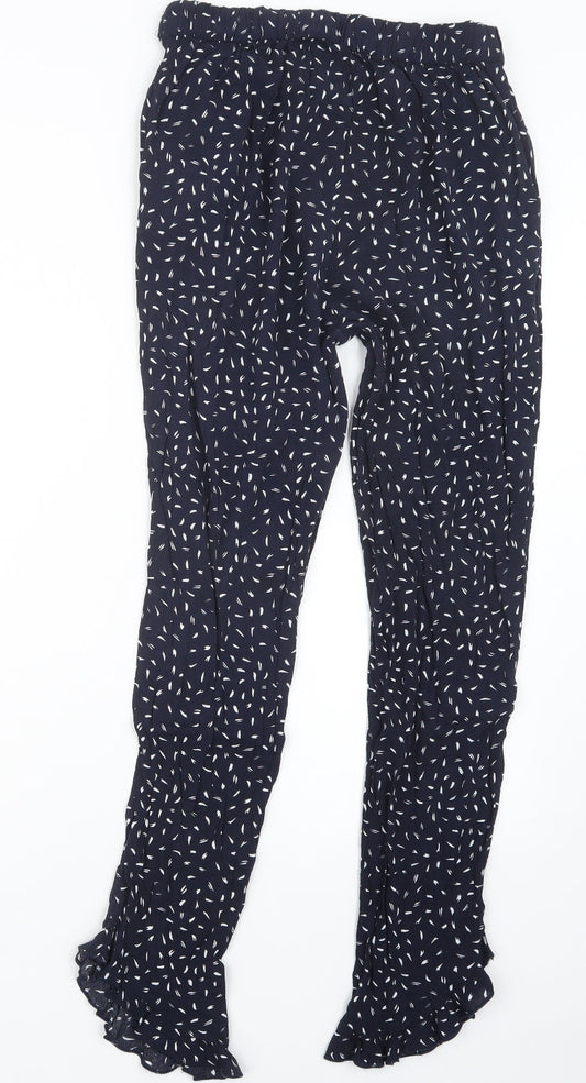 Minimum Womens Blue Trousers Size 10 L29.5 in