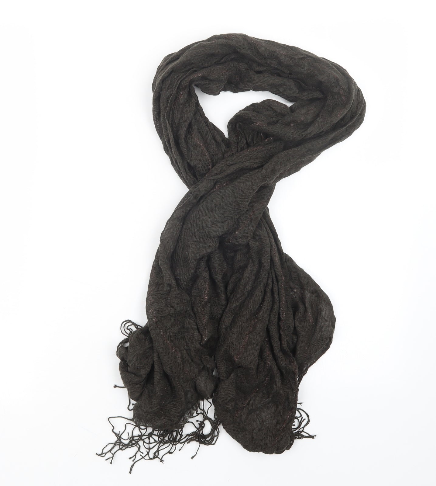 Preworn Womens Brown Scarf