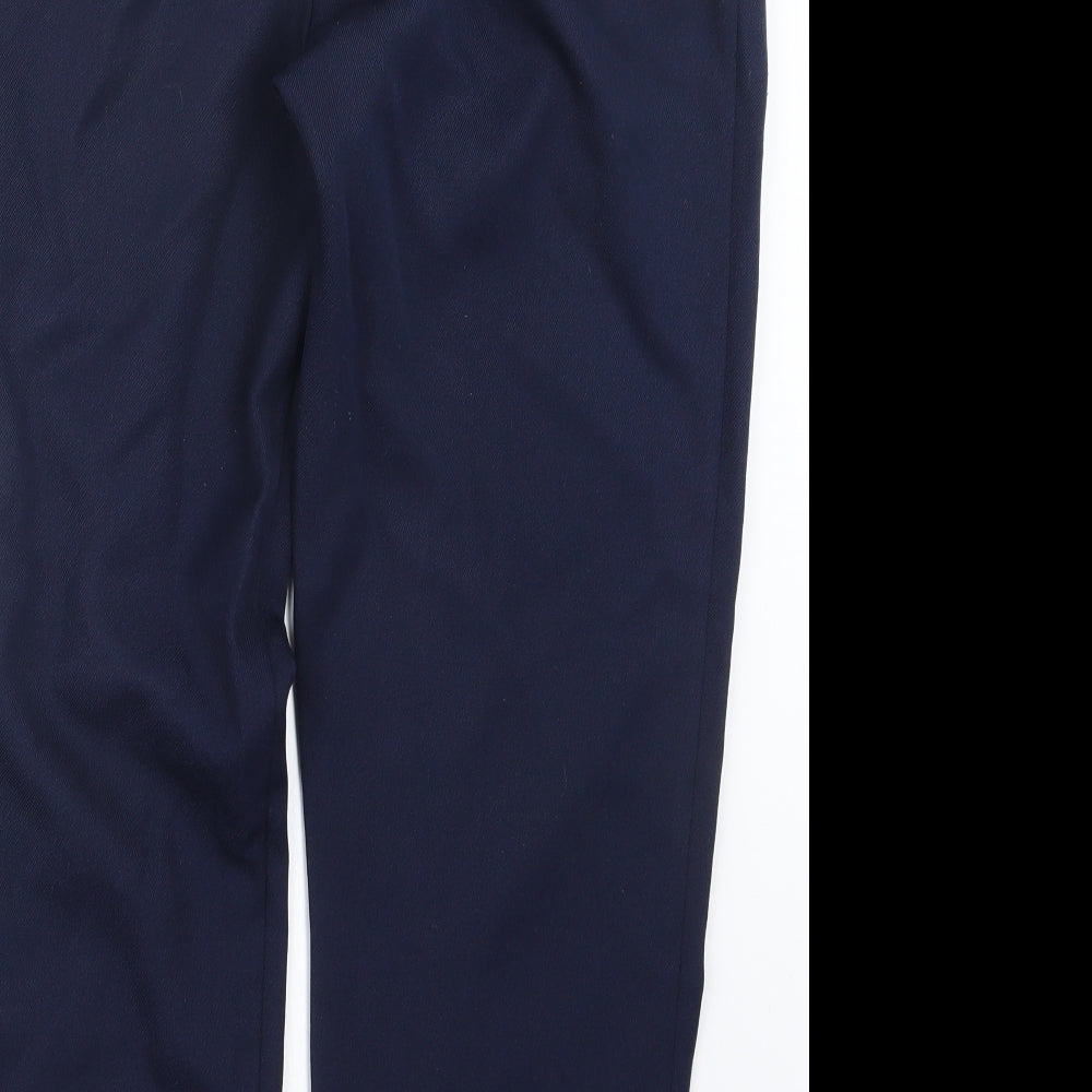 SLIMTRU Womens Blue Trousers Size 14 L27 in