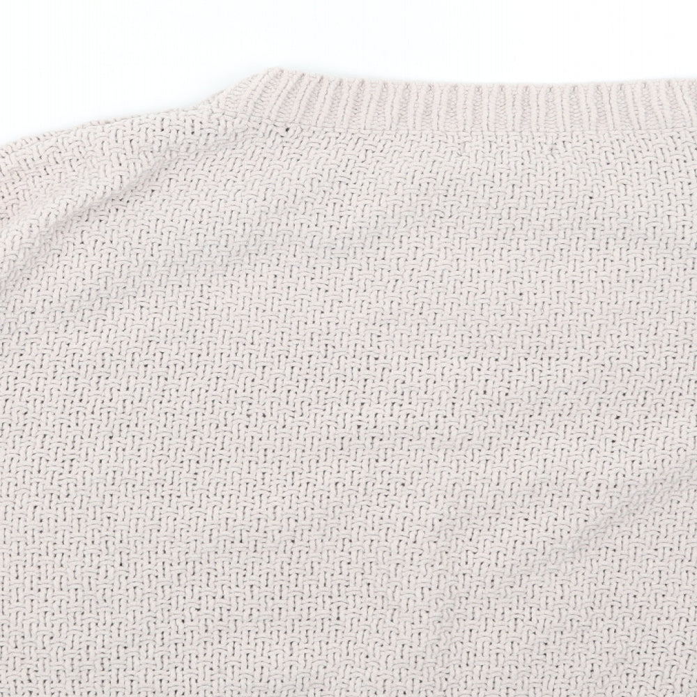 New Look Womens Pink Pullover Jumper Size S