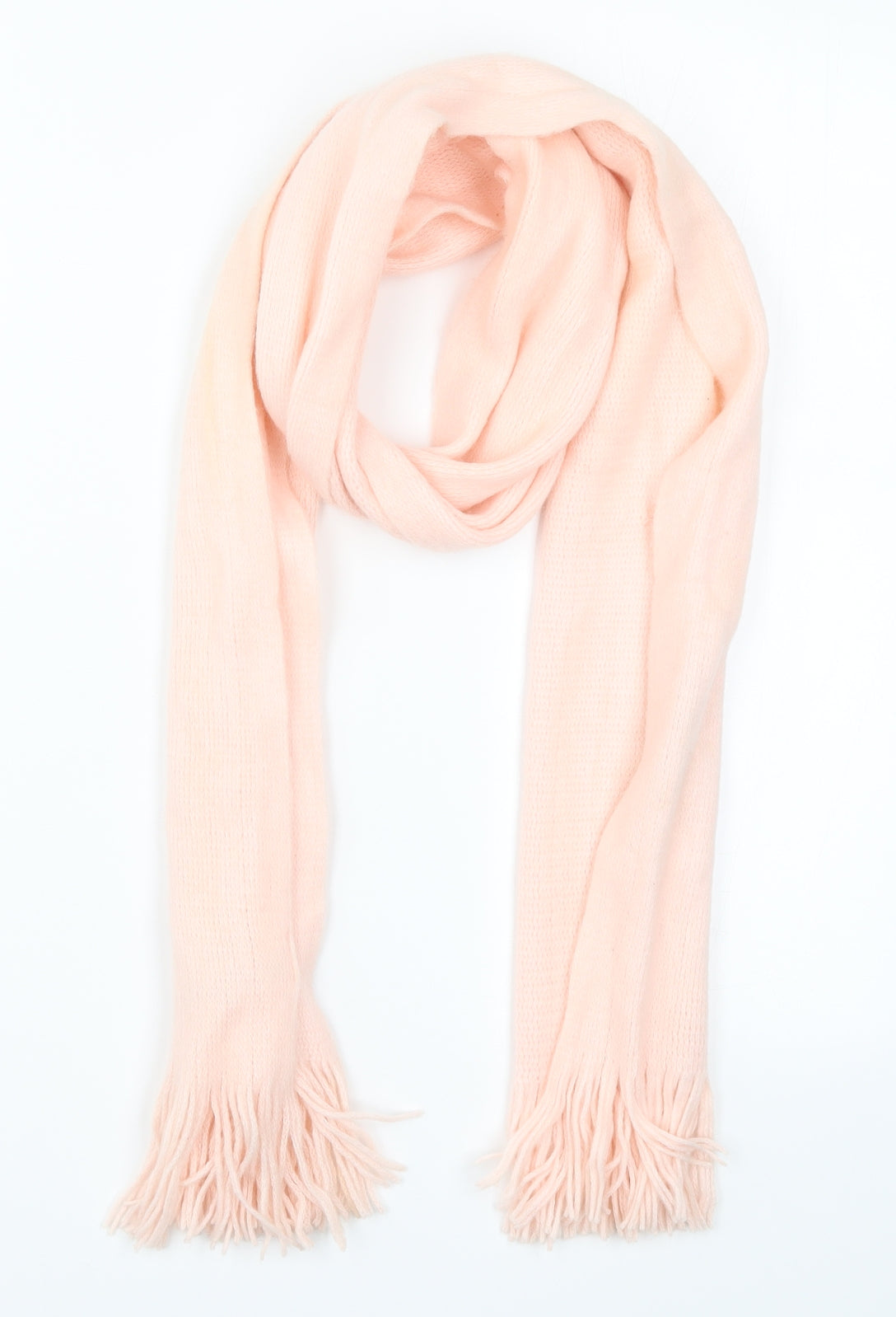 Accessorize Womens Pink Knit Scarf
