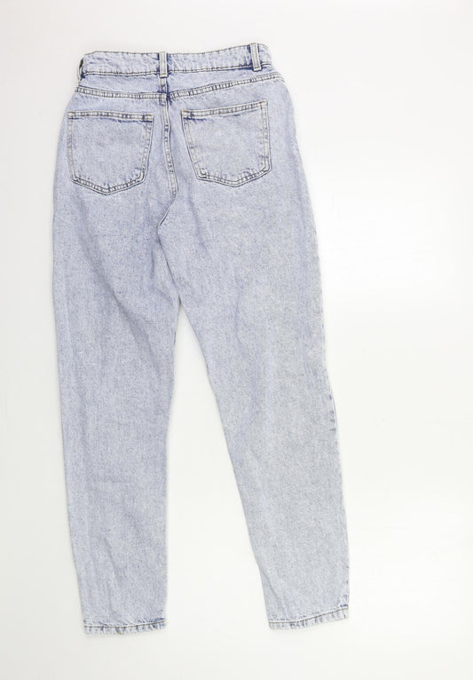 Denim & Co. Womens Blue Denim Skinny Jeans Size 6 L28 in