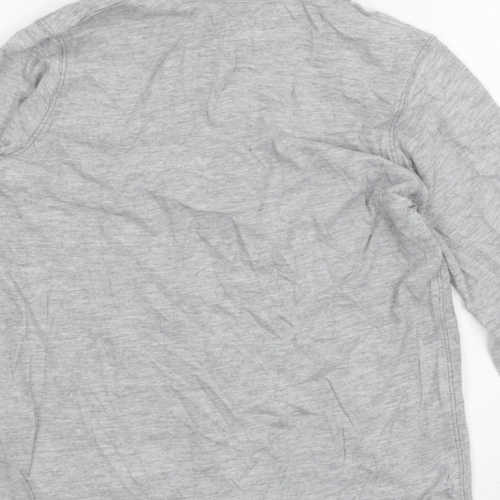 NEXT Boys Grey Jersey Basic T-Shirt Size 9 Years
