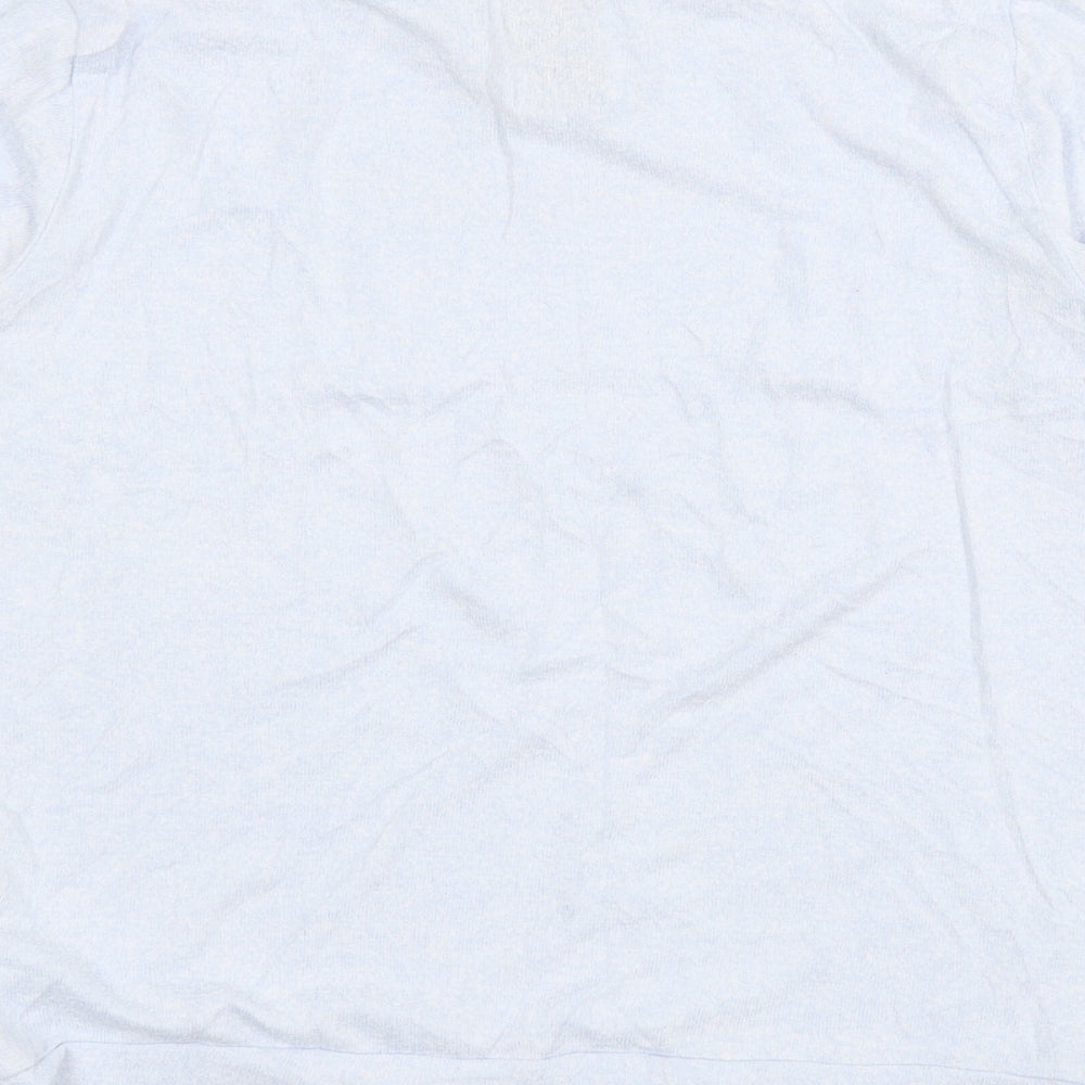 Love to lounge Womens Blue Jersey Top Pyjama Top Size 6 - Choose Happy