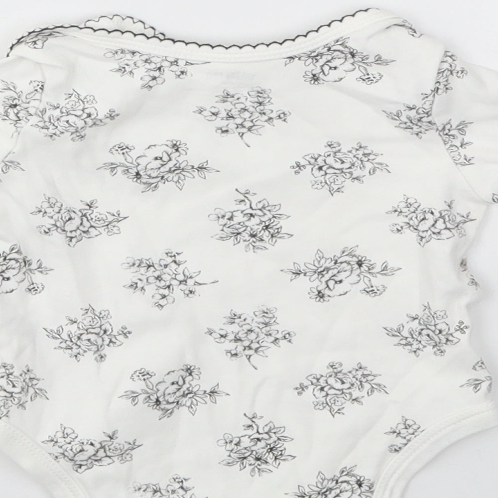 Little Me Girls Multicoloured Floral Babygrow One-Piece Size 6-9 Months