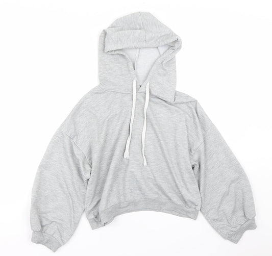 Preworn Womens Grey Cape Hoodie Size S
