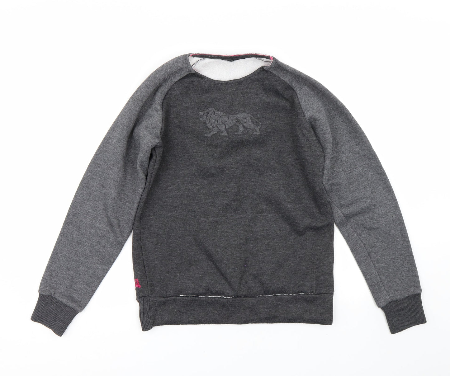 Lonsdale Womens Grey Pullover Sweatshirt Size M