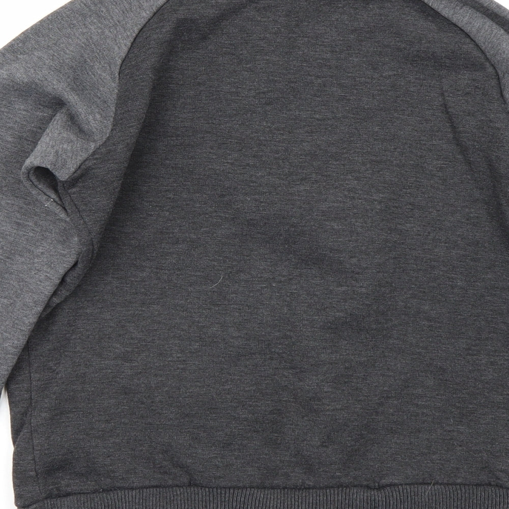 Lonsdale Womens Grey Pullover Sweatshirt Size M