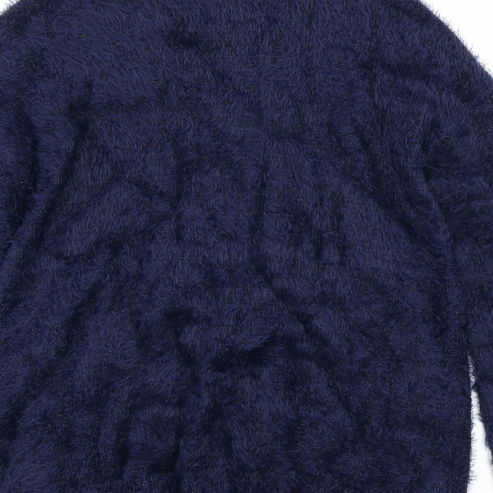 Dorothy Perkins Womens Blue Pullover Jumper Size S