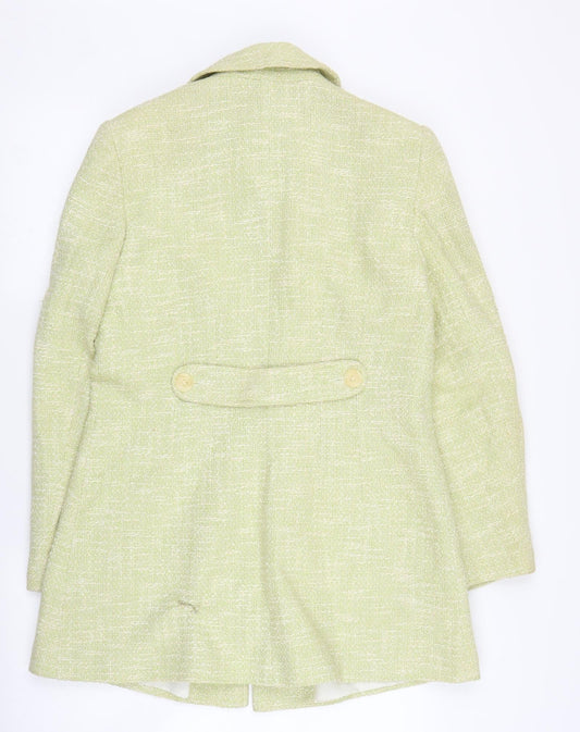 Kit Kit Kit Womens Green Overcoat Coat Size 14