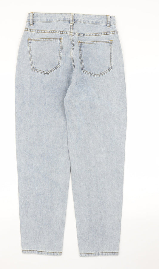 SheIn Womens Blue Denim Mom Jeans Size S L27 in