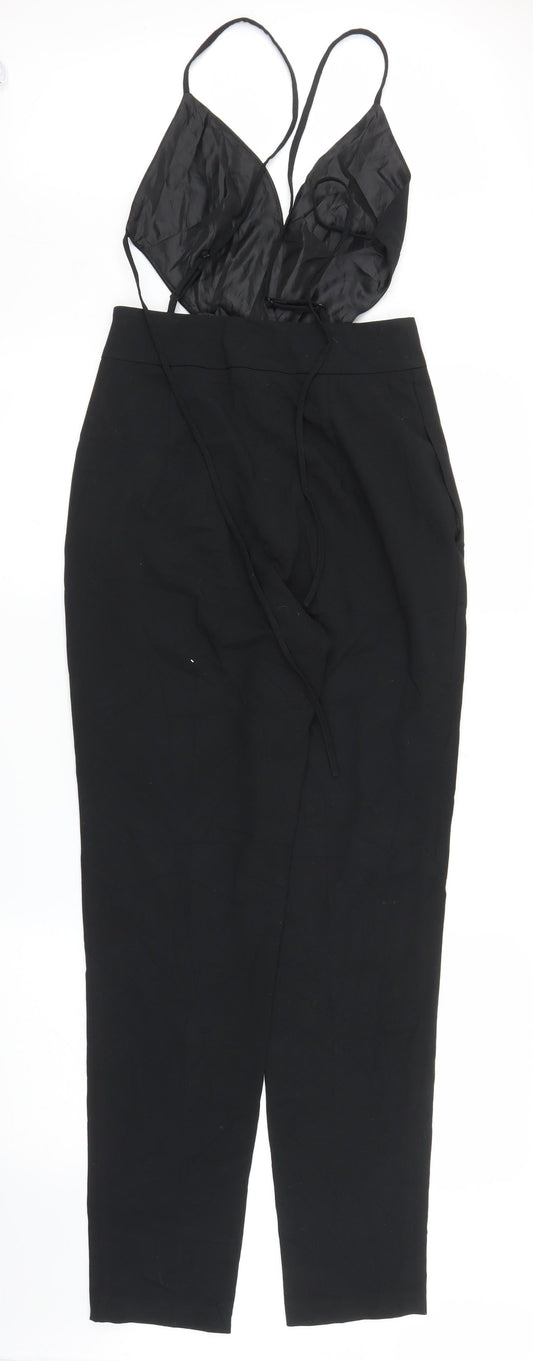 ASOS Womens Black Jumpsuit One-Piece Size 6