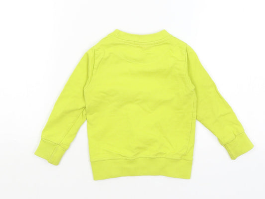 Ollypop Baby Yellow Pullover Jumper Size 12-18 Months