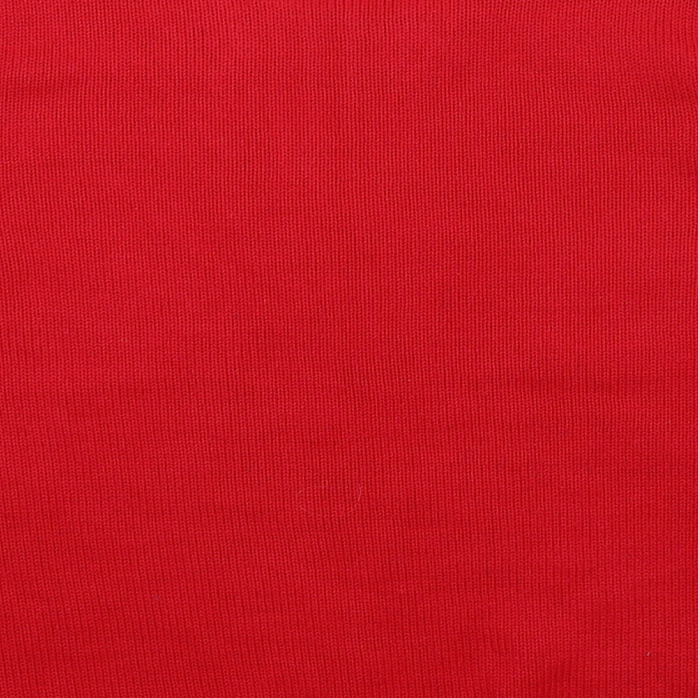Envy Womens Red Pullover Jumper Size M