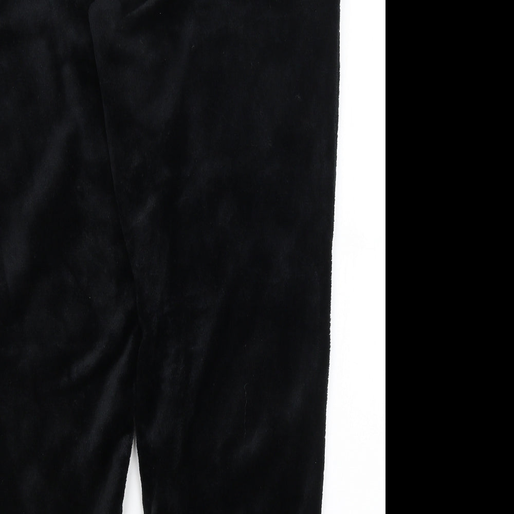 Avenue Womens Black Sweatpants Trousers Size M L29 in