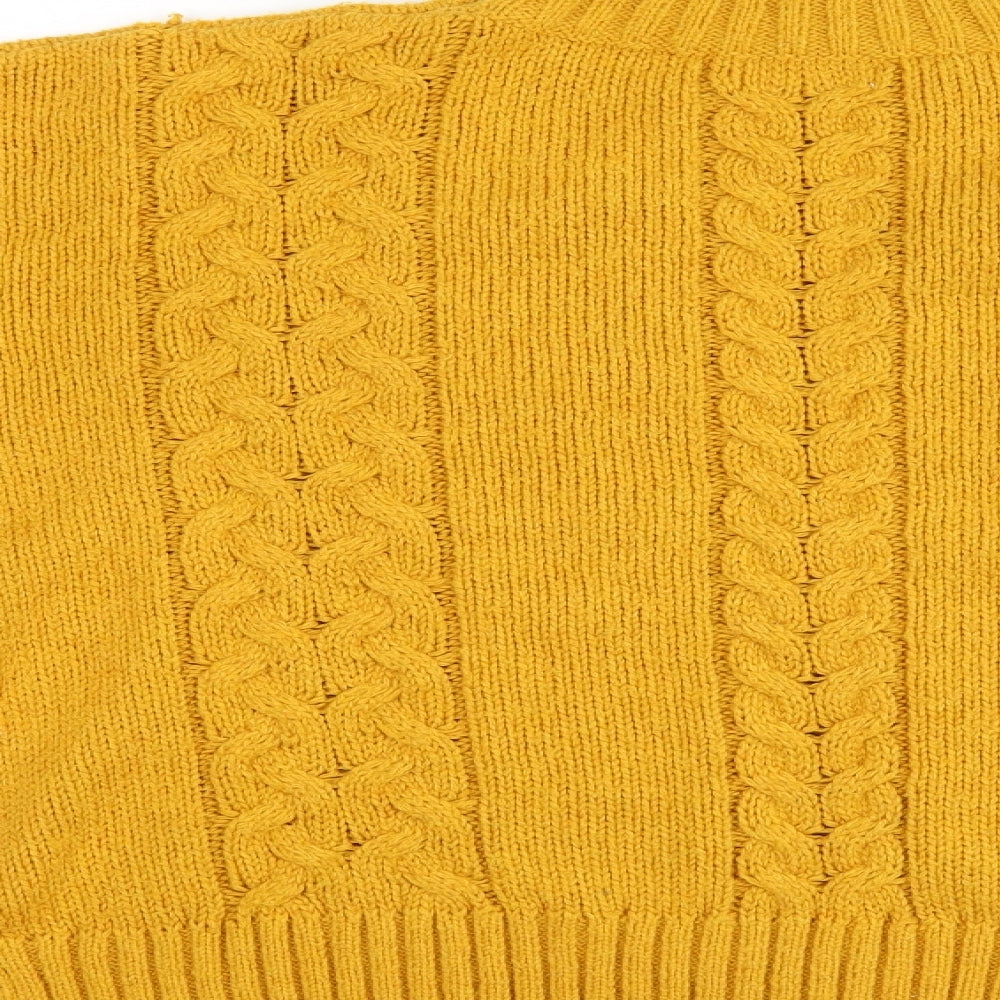 Matalan Womens Yellow Pullover Jumper Size L