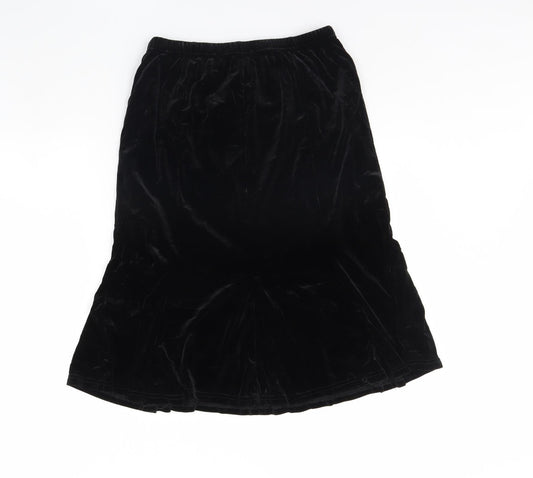Soul Womens Black Flare Skirt Size 12