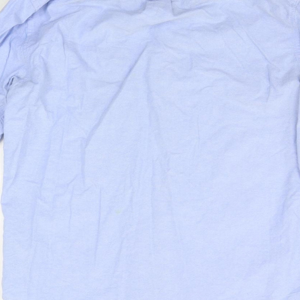 Cedar Wood State Mens Blue Button-Up Size M