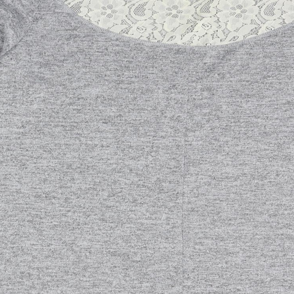F&F Womens Grey Pullover Jumper Size 18